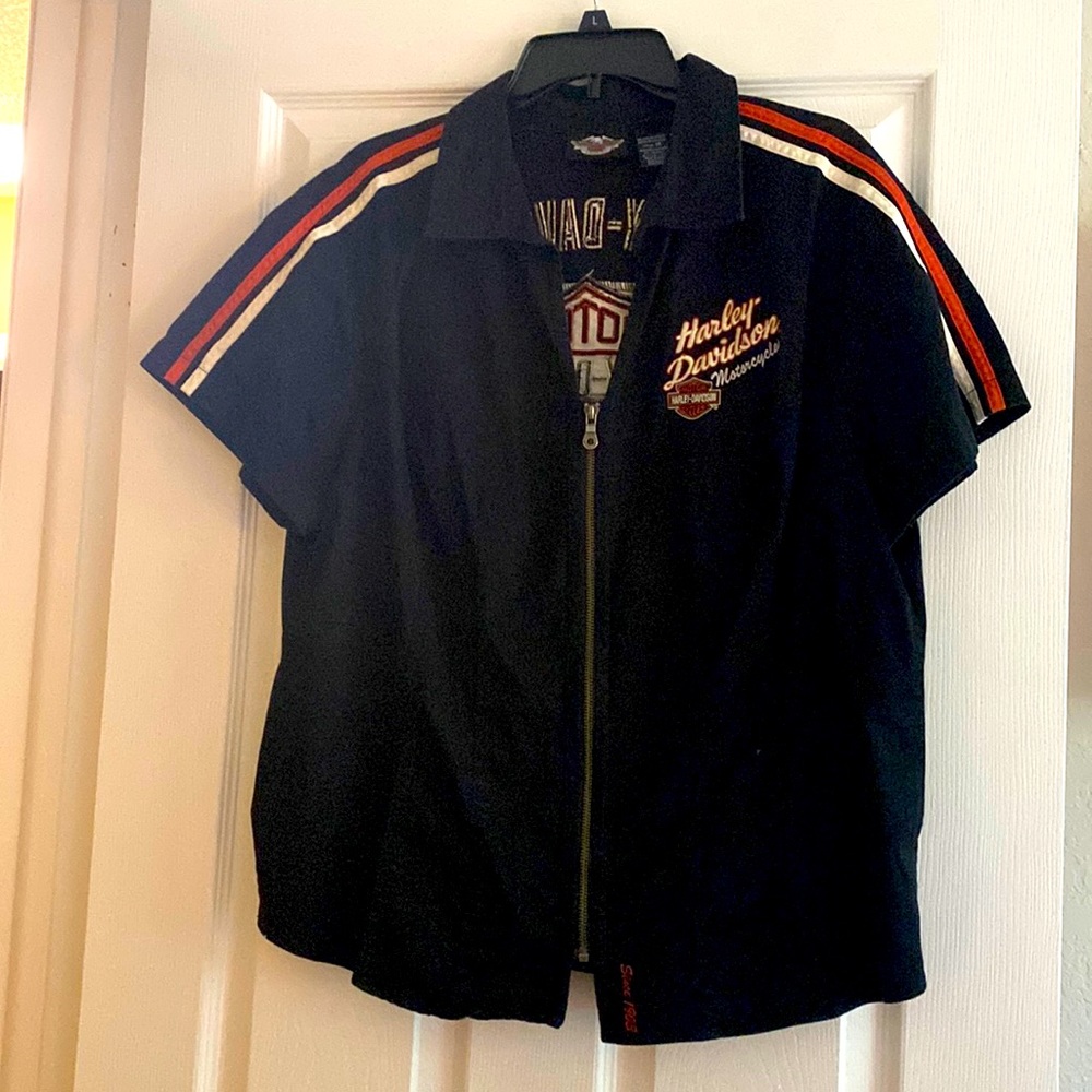 Ladies Harley Davidson Garage Shirt